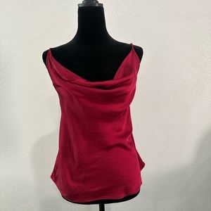 7 For All Mankind Maroon top